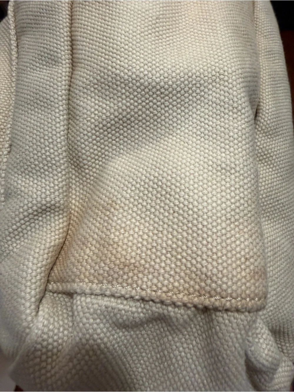 Vintage Fossil Canvas Crossbody Bag Messenger Bag Cream Y2K (Please Read)
